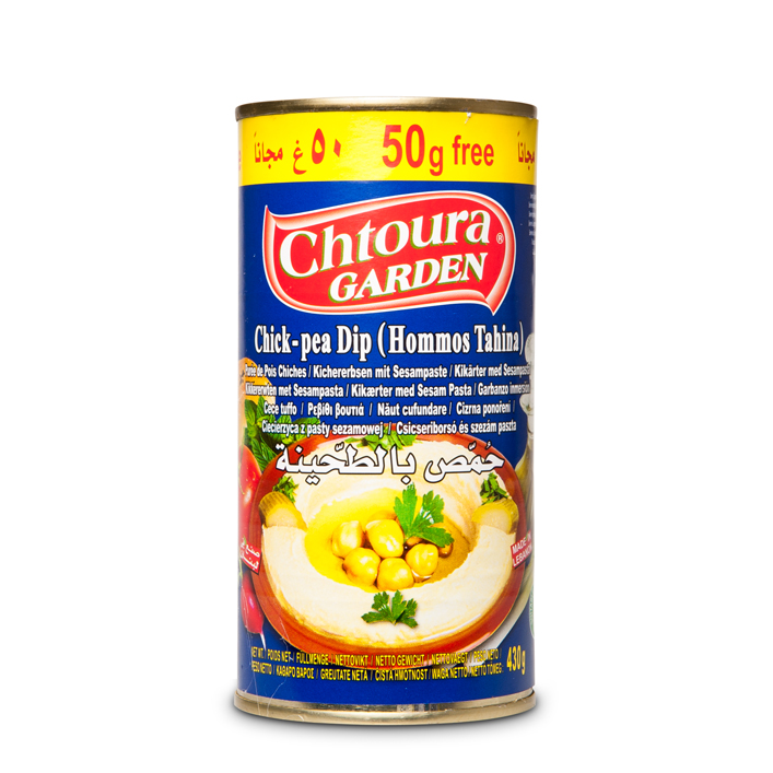 Chtoura, Hummus mit Tahina (EO), Libanon , 430g – Sham GmbH